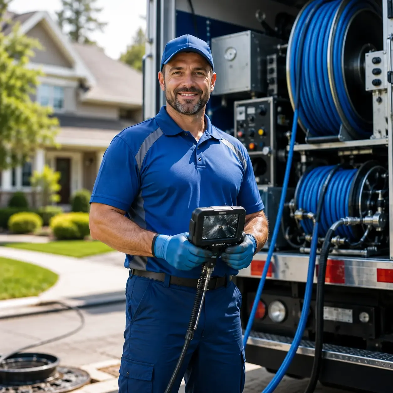 Local outdoor drain cleaning specialists in Manchester, NH